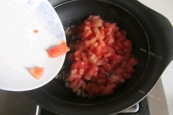 番茄蛋汤，香滑浓郁好味道第四步
