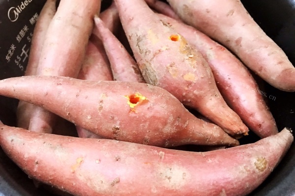 健康零食红薯地瓜干第二步