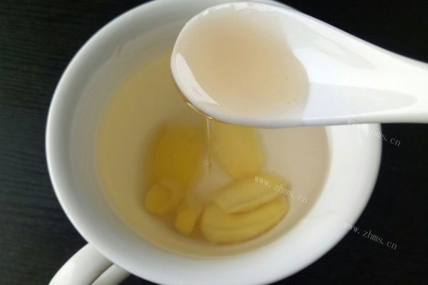 生姜蜂蜜水，适用于仙女们的调养饮品~第七步
