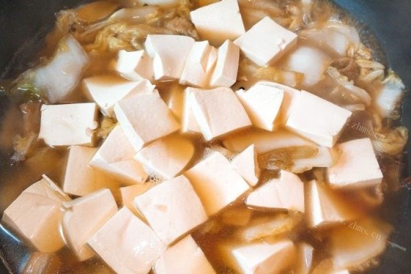 白菜炖豆腐，每吃一口，都是种享受第十步