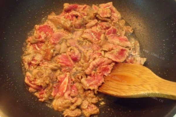 十分钟教你做出一道入口即化的蚝油牛肉第六步