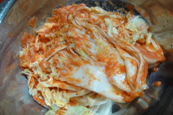 美味的韩国泡菜，在家也能自己做第九步