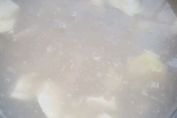 芋头藕粉糖水，爱喝藕粉的可以试一试这样做第七步