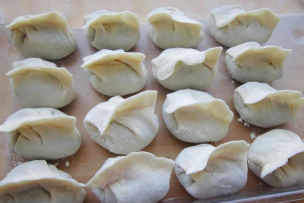 新疆清真美食——羊肉茴香陷饺子第十步