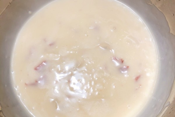蘑菇奶油汤，奶香浓郁，好喝不腻第十步