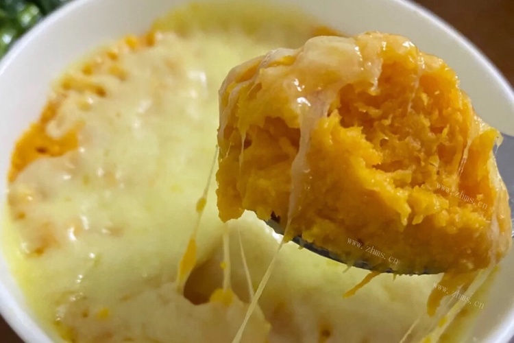 芝士奶油焗红薯，无烤箱也能完成！