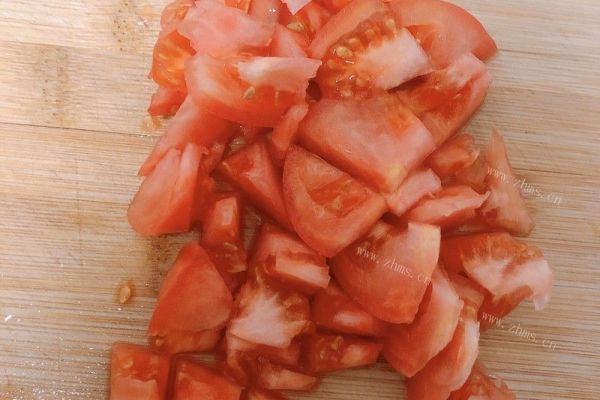 番茄小白菜，一道超受吃货喜爱的家常菜第一步