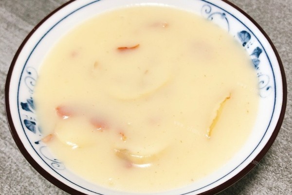 蘑菇奶油汤，奶香浓郁，好喝不腻第十一步