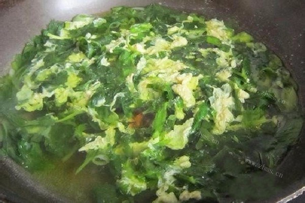 芹菜叶汤，简单却美味的营养汤第八步