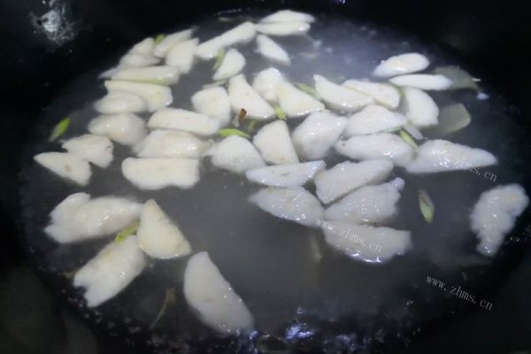 粉丝菠菜鱼丸汤，带你细品食材的原滋原味第五步