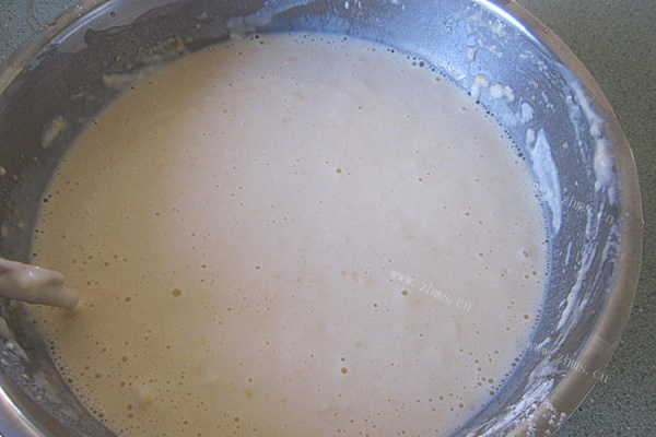 早上做一杯豆浆，搭上茴香煎饼试试吧第五步