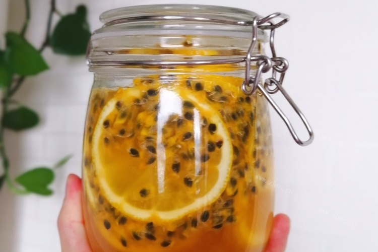 酸酸甜甜——百香果蜂蜜茶