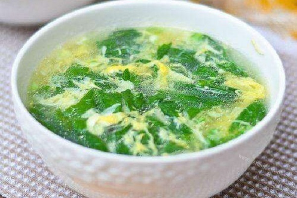 芹菜叶汤，简单却美味的营养汤第九步