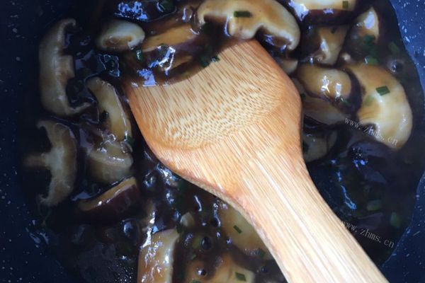 蚝油香菇，没想到素菜也能做的如此美味第十步