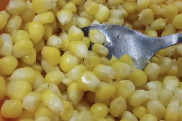 奶油玉米粒美味又营养第七步