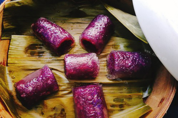 简单易上手紫薯卷的做法第十二步