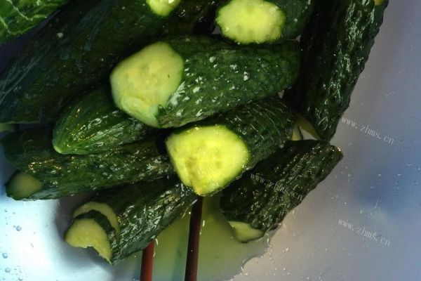 腌制咸菜——辣黄瓜，每口辣的过瘾第十步