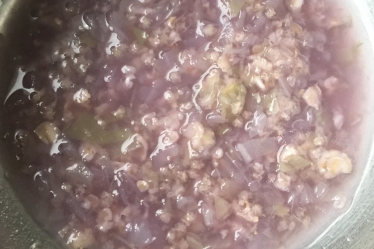 紫甘蓝燕麦粥，香甜软糯，营养美味