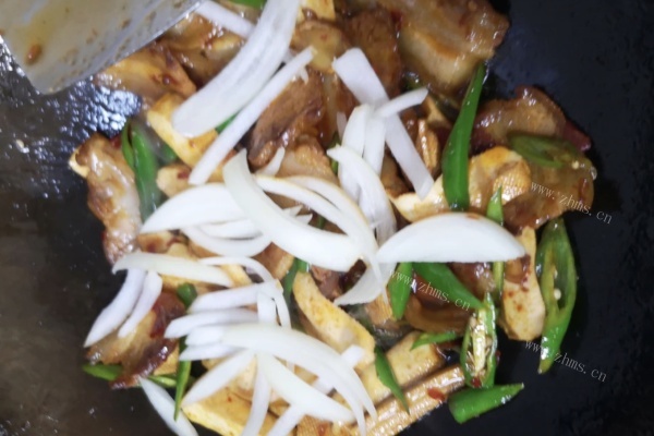 豆干回锅肉——超级下饭的一道菜第十步