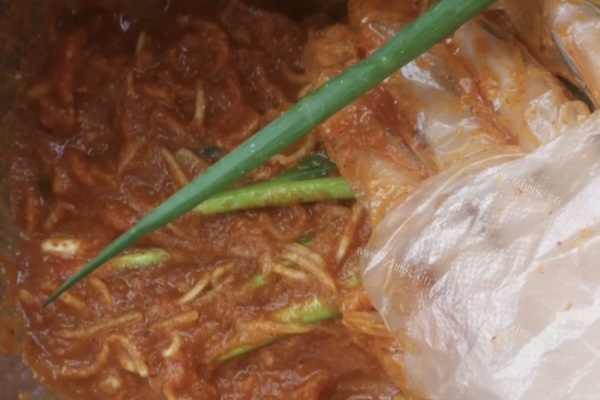 手把手教你做经典的韩式白菜泡菜第十步