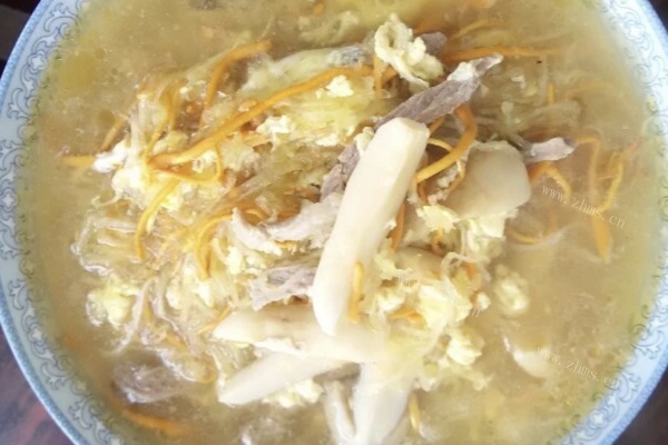清汤燕菜——冬日里简简单单的热汤第六步