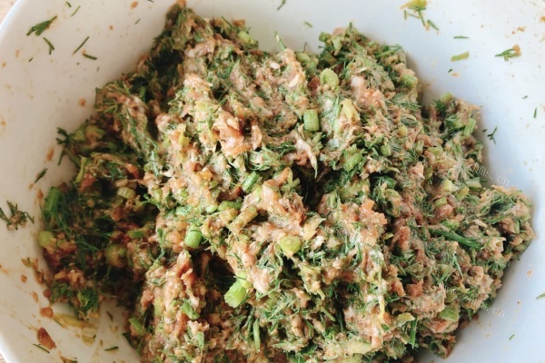 茴香素馅饺子——家的味道你知道第六步