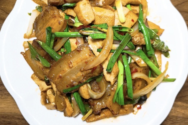豆干回锅肉——超级下饭的一道菜第十一步