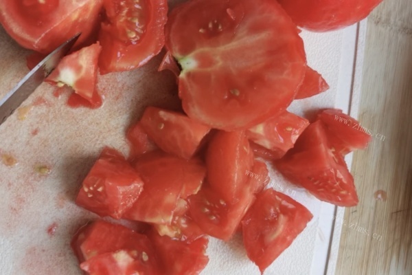自制蕃茄酱蘸薯条，越吃越香第七步