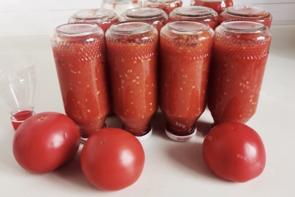 自制蕃茄酱蘸薯条，越吃越香第十二步