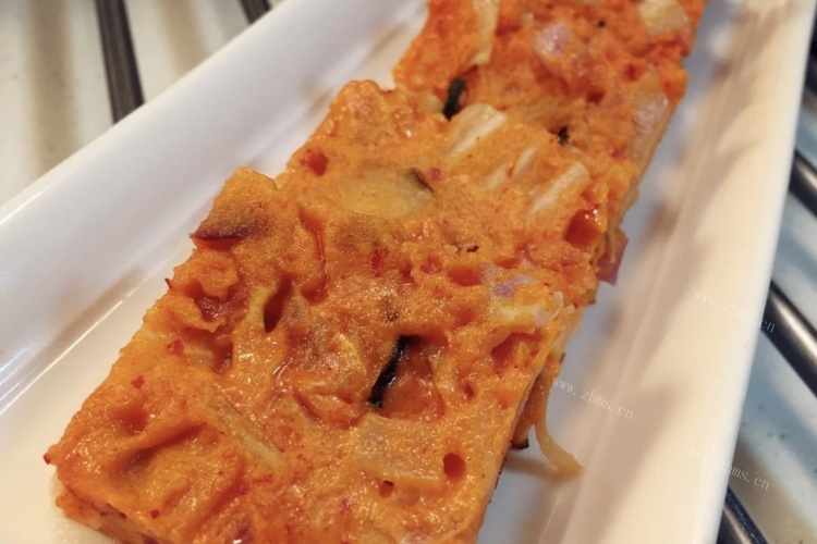 韩国泡菜饼香酥的口感让你难以自拔
