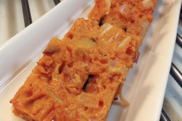 韩国泡菜饼香酥的口感让你难以自拔第十步