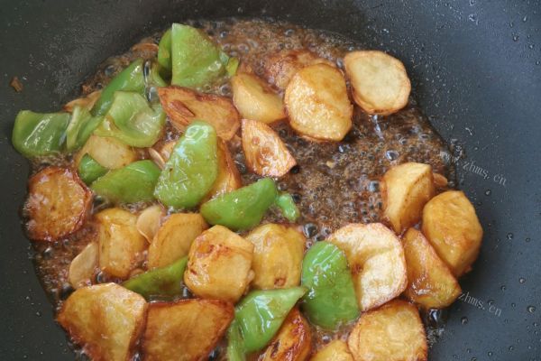 地道小美食——东北地三鲜第七步