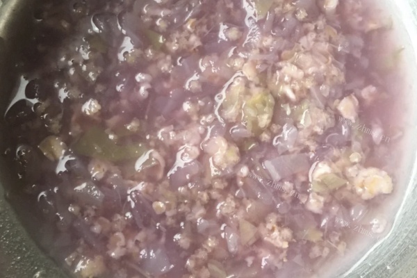 紫甘蓝燕麦粥，香甜软糯，营养美味第七步