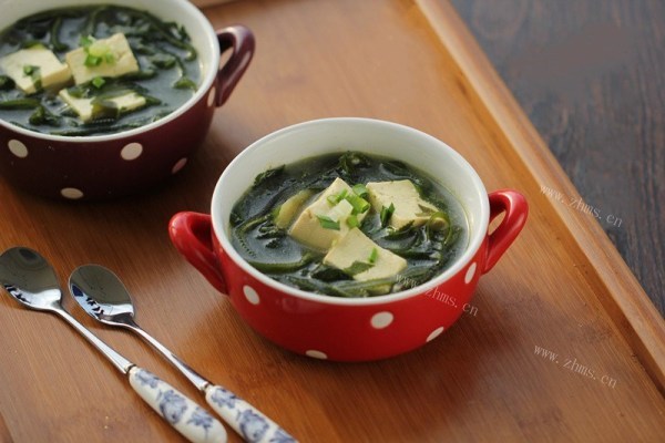 海带冻豆腐汤，清清淡淡暖暖胃第十步