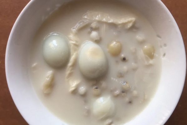 白果蒸鸡蛋，丝滑香浓，入口即化第六步