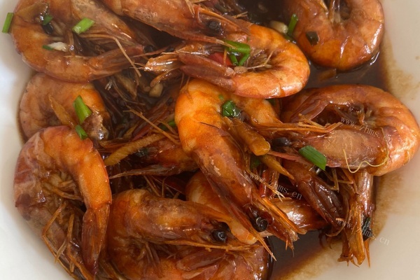 红烧基围虾，简简单单让你多吃几碗饭第十一步
