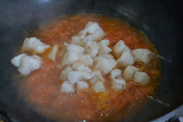番茄龙利鱼，肉质鲜美，带着满满的番茄香第九步
