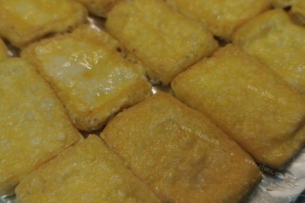 会爆浆的小零食——咖喱包浆豆腐第四步